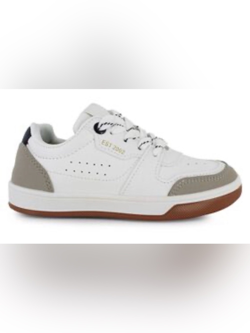 NWOB! TOMMY BAHAMA, Size 3, White and Tan Sneakers